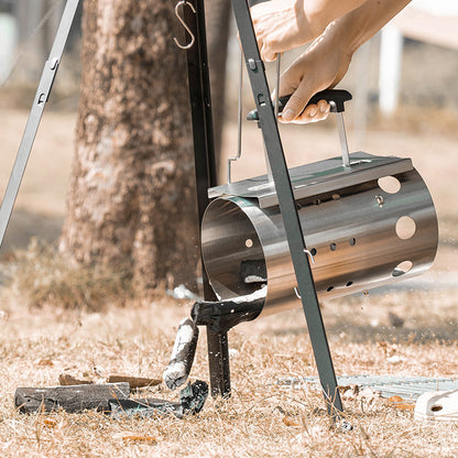 Portable Stainless Steel Fire Bucket