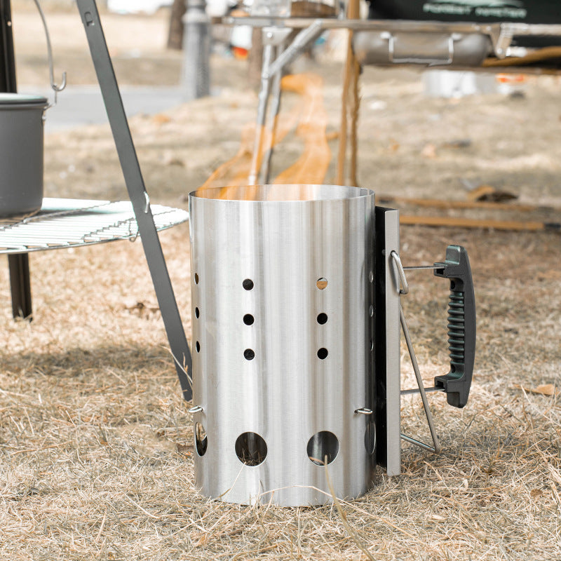 Portable Stainless Steel Fire Bucket