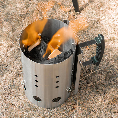 Portable Stainless Steel Fire Bucket